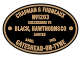 Chapman & Furneaux works plates