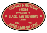 Chapman & Furneaux works plates