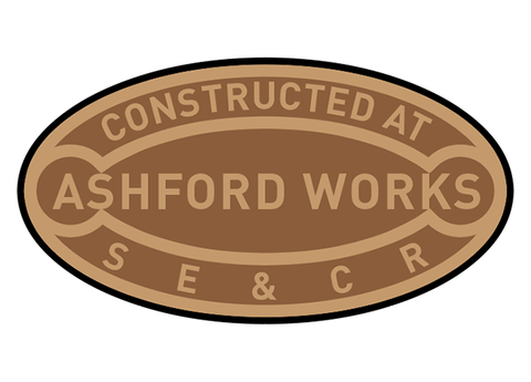 SE&CR Ashford works plates