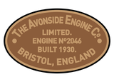 Avonside larger works plates