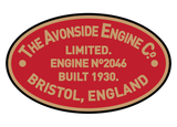 Avonside larger works plates