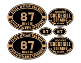 NGG16 Cockerill loco set plates