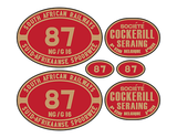 NGG16 Cockerill loco set plates