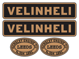 Hunslet 'Alice' class loco set plates