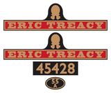 45428 "Eric Treacy" loco set plates