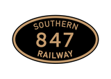 Southern Railway number plates