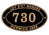 Lancashire & Yorkshire Railway number plates