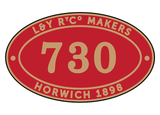 Lancashire & Yorkshire Railway number plates