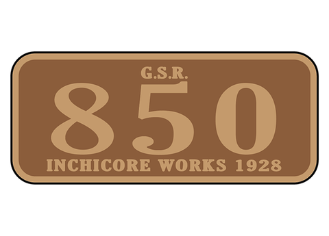 Great Southern Railway (Ireland) number plates