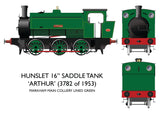 Hunslet 16" 0-6-0st