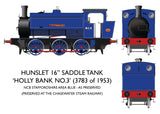 Hunslet 16" 0-6-0st
