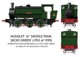 Hunslet 16" 0-6-0st