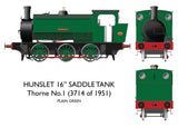 Hunslet 16" 0-6-0st