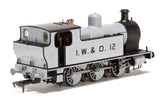 Kerr, Stuart 'Victory' 0-6-0T - Lined grey, IW&D 12