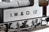 Kerr, Stuart 'Victory' 0-6-0T - Lined grey, IW&D 12