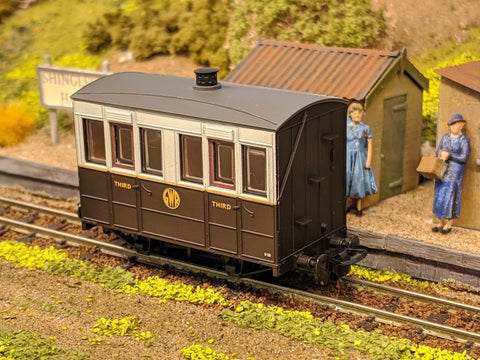 GWR third class 4 wheel freelance coach