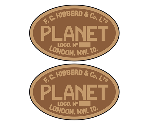 F.C. Hibberd & Cº "Planet" works plates