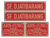 Arn Jung Mallet 'Jatibarang Nº 9' loco set plates