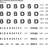 Port of Bristol Authority Markings