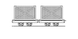 Hudson Peat/Turf Wagon (etched brass body)