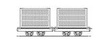 Hudson Peat/Turf Wagon (etched brass body)