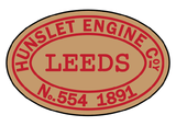 Hunslet works plates (quarry style)