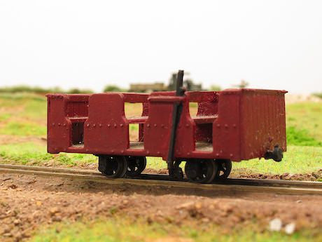 Penrhyn Quarry Railway 4 wheel workman's open coach