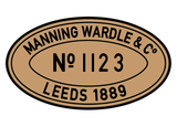 Manning-Wardle works plates (engraved)