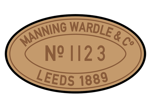 Manning-Wardle works plates (engraved)