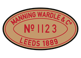 Manning-Wardle works plates (engraved)