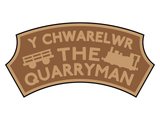 Talyllyn Railway "Y Chwarelwr / The Quarryman" headboard