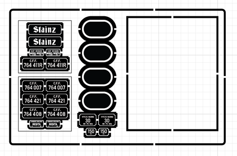 Resita 0-8-0t Etched Detail Components